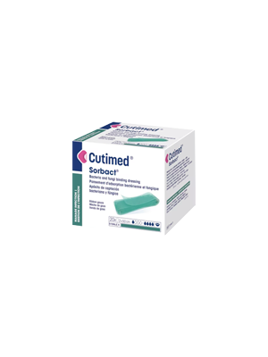 Cutimed® Sorbact® Ribbon Guaze Strip 2cm x 5cm – Box/20
