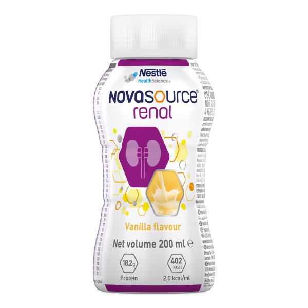 Novasource Renal Tetra Vanilla 200ml 24