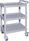 fortress arrow 3 shelf utility cart