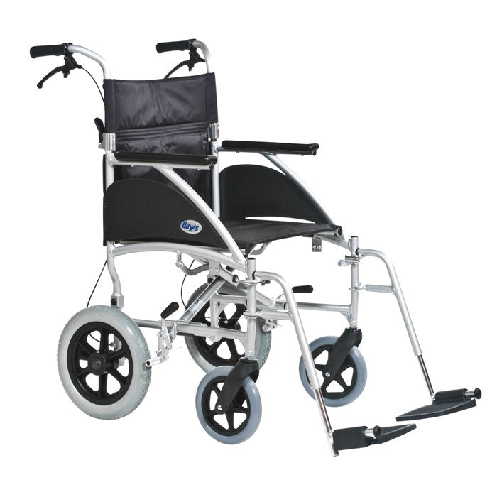 Days Swift Wheelchair, Transit Attendant Propelled, 18 x 16 inch