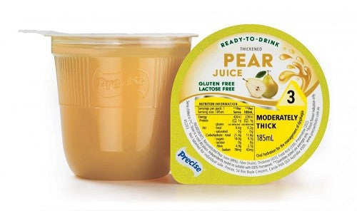 Precise Level 3 Pear Juice Cup 185ml 12