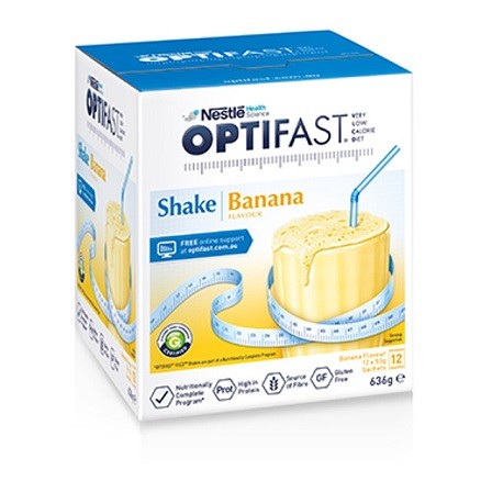 Optifast VLCD Banana Shake 72 x 53g