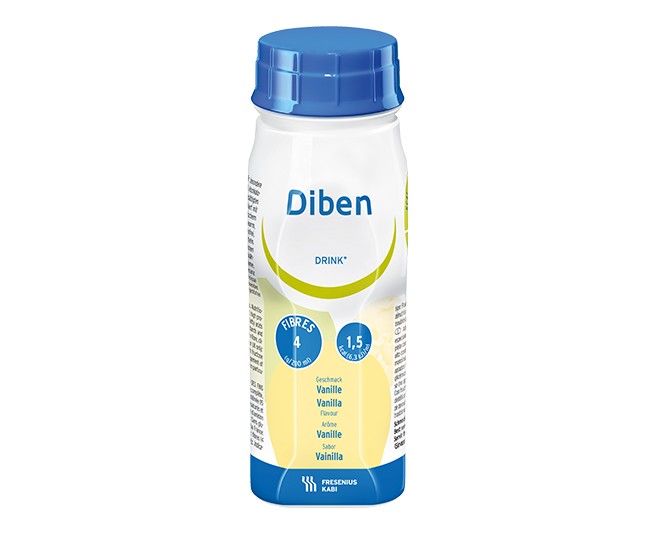 Fresubin Diben Drink EasyBottle Vanilla 200ml 24