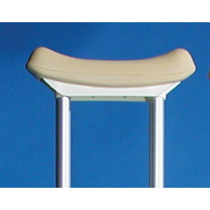 Crutch Pads for Underarm Crutches, Grey, Pkt 2