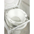 Splashguard for Folding Over Toilet Aid