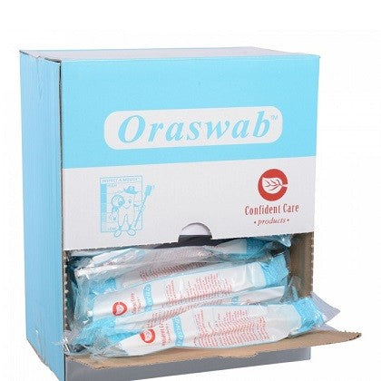 Oraswab Toothette Mouth Swab Untreated 100