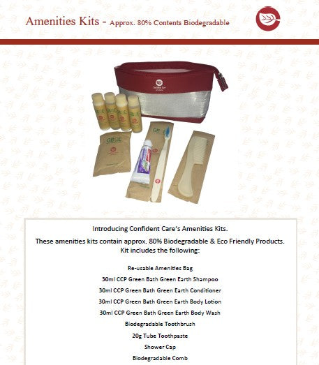 Personal Ammenities Kit - Confident Care
