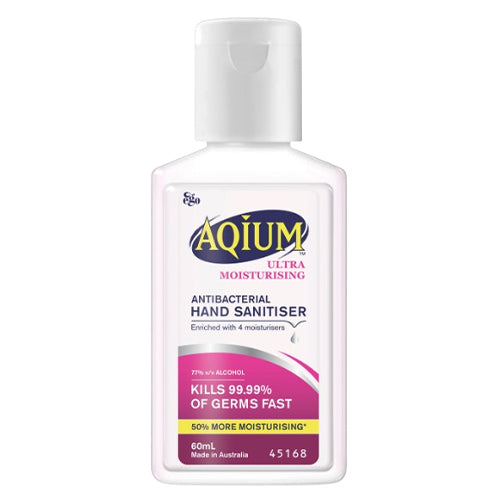 Aqium Ultra Antibacterial Hand Sanitiser 60ml