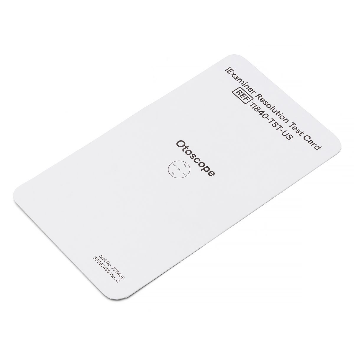welch allyn iexaminer resolution test card