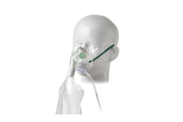 intersurgical high concentration non-rebreathing paediatric oxygen mask / each