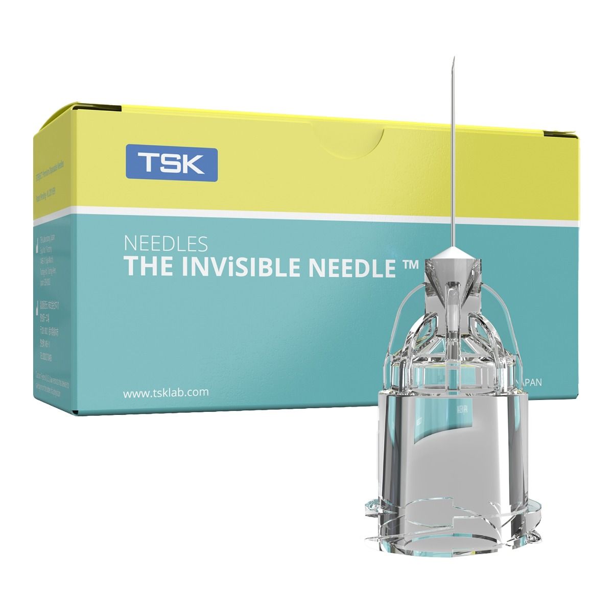 tsk low dead space / invisible needle / 32 gauge ultra thin wall without safety / box of 100