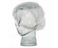 Crimped Medi Cap White 100