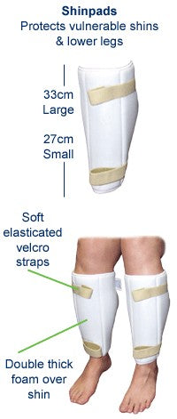 Shin Pads Pelican Lge pair