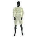Gown Ultra Health Isolation Lvl 2 Yellow 50