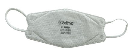 Softmed P2 N95 Respirator ear loops 20