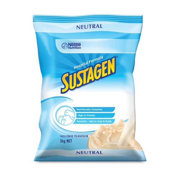 sustagen hosp form active neutral bulk pack / 3kg / each