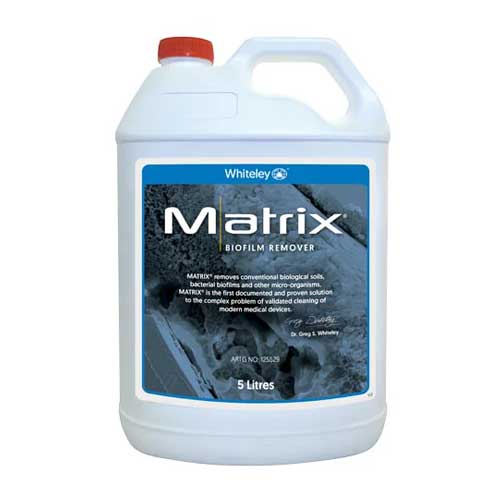 Whiteley Matrix Non Enzymatic Detergent And Biofilm Remover 5 Litres