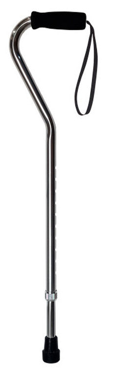 RCN0402 OFFSET HANDLE CANE WITH FOAM GRIP