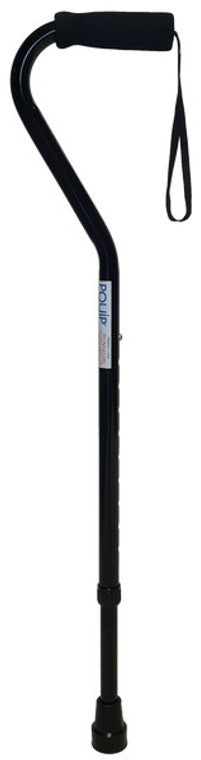 RCN0402 OFFSET HANDLE CANE WITH FOAM GRIP