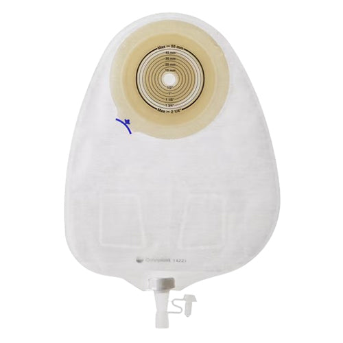 Alterna 1 Piece Urostomy Multi-Chamber Flat Cut To Fit 10-55 Clear Maxi 470ml