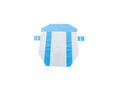 Halyard Smart-Fold Sterilisation Wrap Size 3: 101 x 139cm