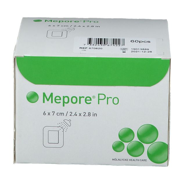 Mepore Pro 6cmx7cm 60
