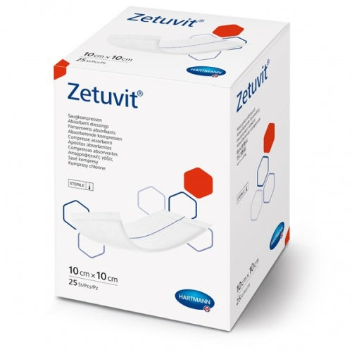 Zetuvit 10cmx10cm 25
