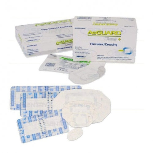 Asguard Clear Film 6cmx7cm st 50