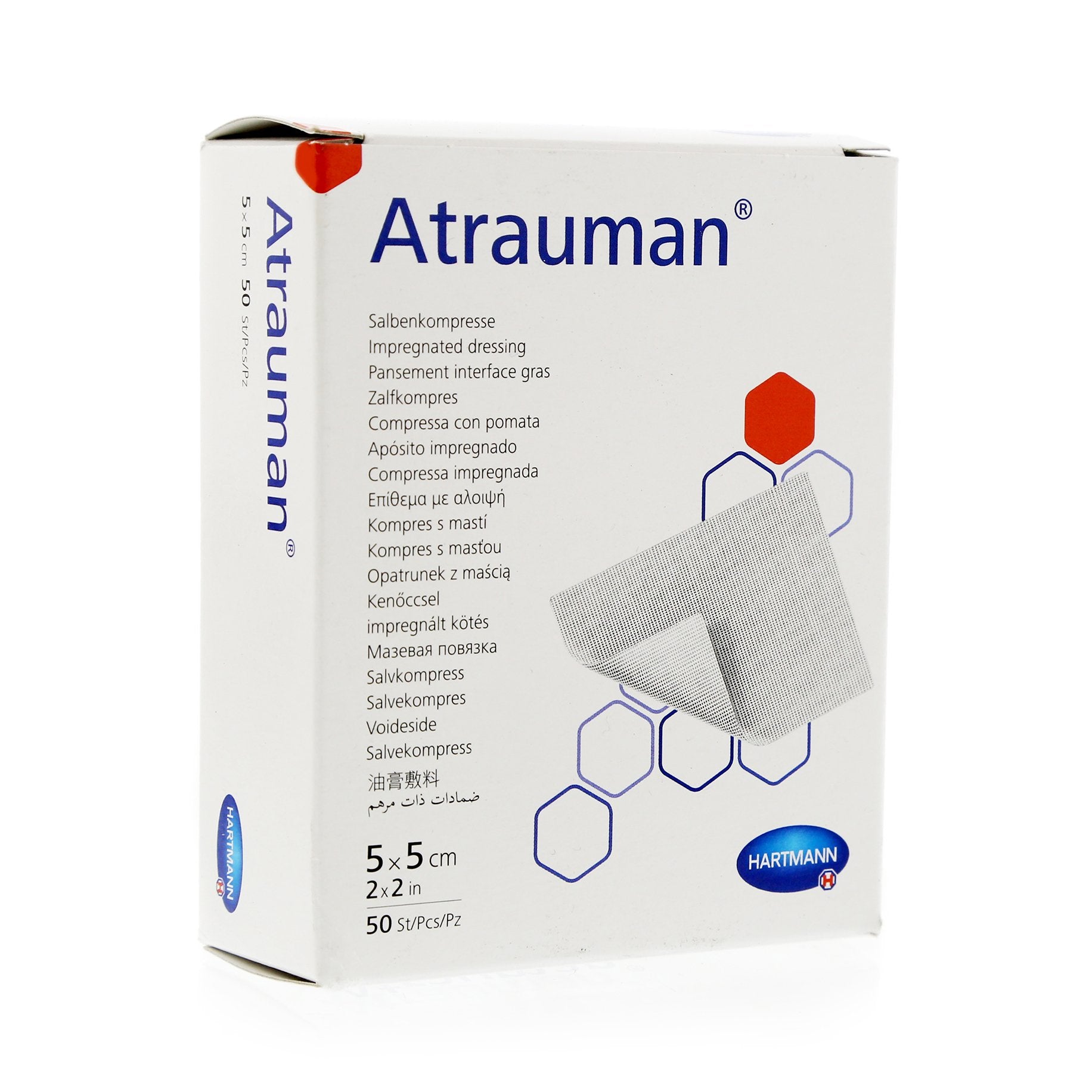 Atrauman 5x5cm 50