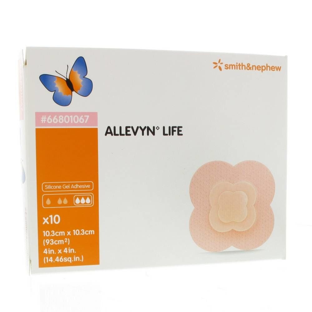 Allevyn Life 10.3cmx10.3cm 10