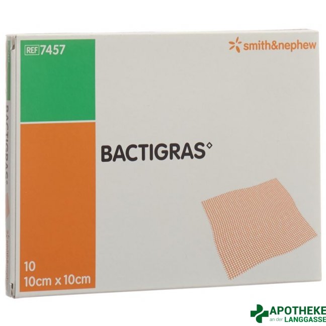 Bactigras 10cmx10cm 10