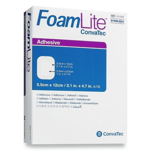 Convatec Foam Lite ADH 5.5cmx12cm 10