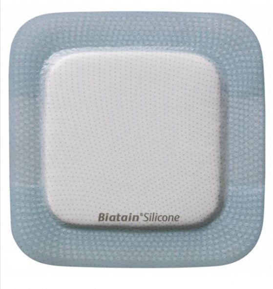 Biatain Silicone Adhesive Foam 7.5 x 7.5cm 10