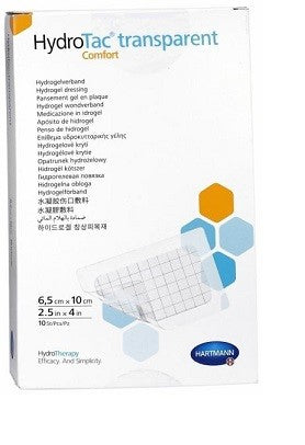 HydroTac Transparent Comfort 6.5x10cm 10