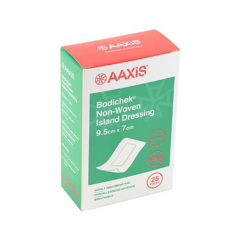 Bodichek Non-Woven Island Dressing 9.5X7cm 25
