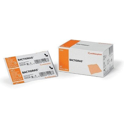 Bactigras 5cmx5cm 50