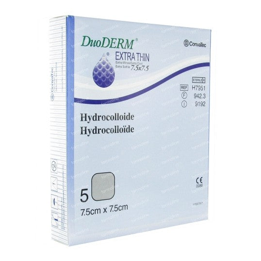 Duoderm X-thin 7.5cmx7.5cm 20
