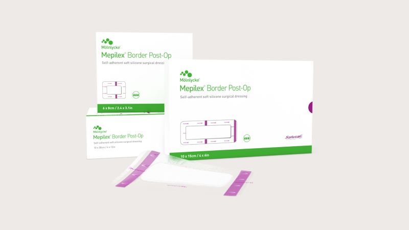 Mepilex Border Post-Op 10cmx30cm 10