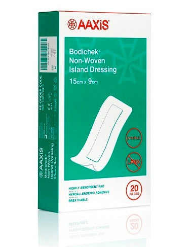 Bodichek Non-Woven Island Dressing 15x9cm Sterile 20