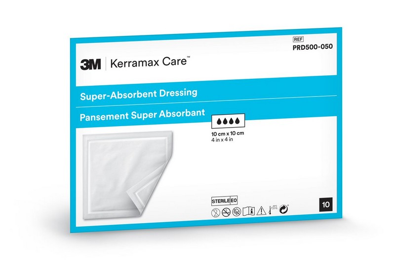 3M Kerramax Super-Absorbent Dsg 10cmx10cm 10