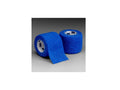 3M Coban Self-Adherent Wrap Blue 4.5m Fully Stretched 75mm x 2m