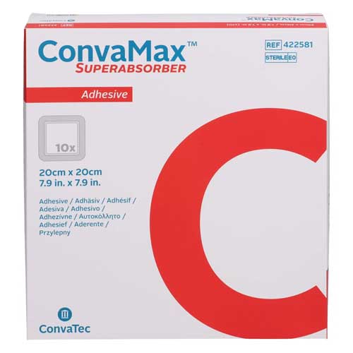 Convamax Supabs ADH 20X20cm 10