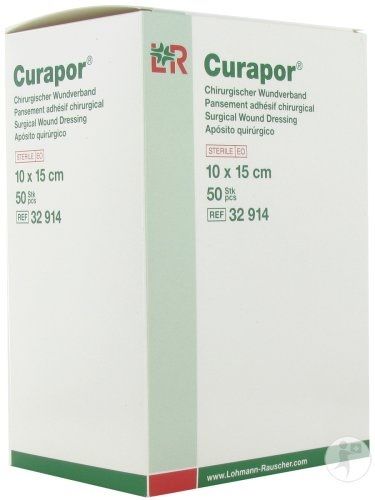 Curapor Surgical Island dressing 10cmx15cm box/50