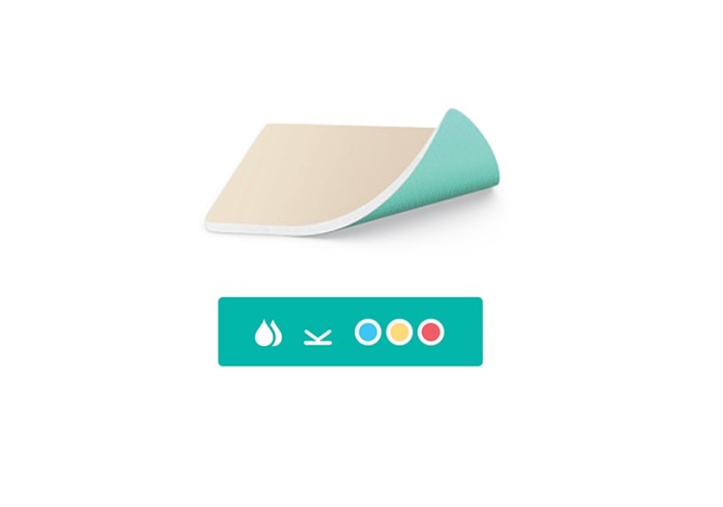 Sorbact Foam Dressing Size 10cm x 10cm 10