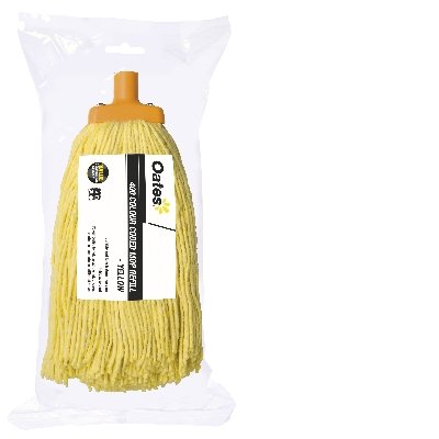 Mop Head Value YELLOW 400g ea