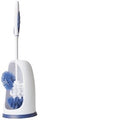 Toilet Tidy & Rim Brush Set ea