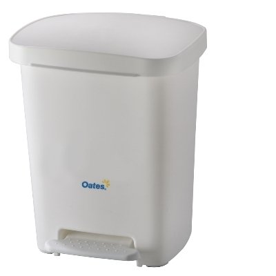 Pedal Bin 30L WHITE  each
