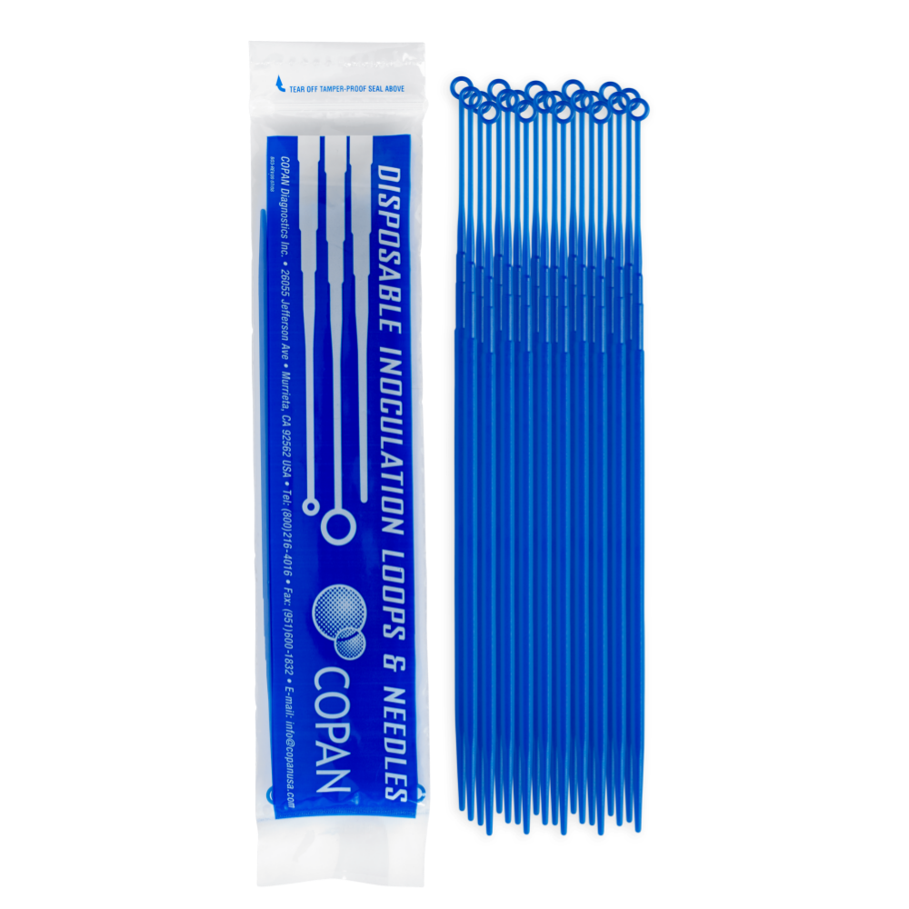 inoculating loops hard 10µl / box of 1000
