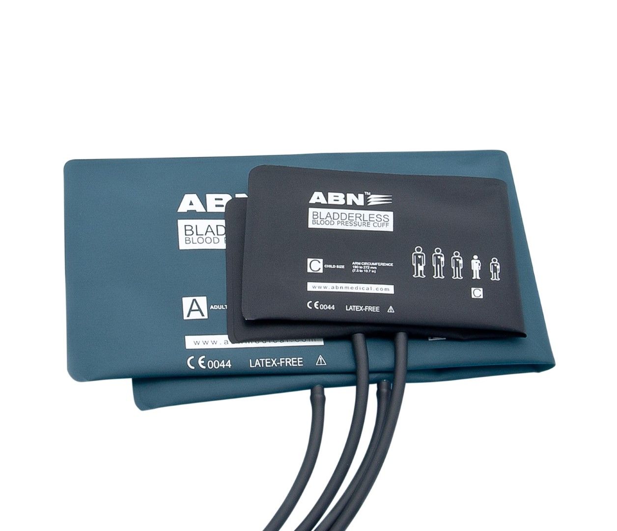 abn bladderless cuffs / 2 tube