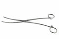 HIPP Uterine Forceps Bozemann dressing serrated curved 25cm